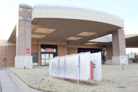 Dr. Robert Blakeburn worked at Clinton Regional Hospital for 21 years before it closed Dec. 31, 2022. Since the closure, he spends an extra hour at his private practice clinic to make sure he can be there for those who might have seen him at the hospital. LIONEL RAMOS | OKLAHOMA WATCH