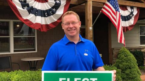 Thomas J. Greenfield, 44, then-mayor of Blackwell, was named in three counts of embezzlement, plus one count each of fraud and conspiracy. SOUTHWEST LEDGER PHOTO