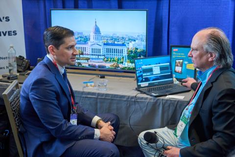 Military veteran and U.S. Senate hopeful Eddie Garcia discusses how soldiers and their families are getting “the leftovers” at the Conservative Political Action Conference in Washington D.C.  In addition, Garcia says internet access in rural areas is “extremely important” in closing the technology gap. CHRISTOPHER BRYAN | SOUTHWEST LEDGER