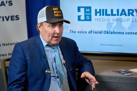 David Tice, producer of the documentary “Grid Down, Power Up,” speaks about America’s dependence on the energy sector during the Conservative Political Action Conference in Washington D.C. CHRISTOPHER BRYAN | SOUTHWEST LEDGER