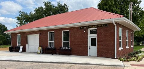 The western section of the renovated “Railway Express Agency” building will be subleased for use as a retail sales operation. MIKE W. RAY | SOUTHWEST LEDGER