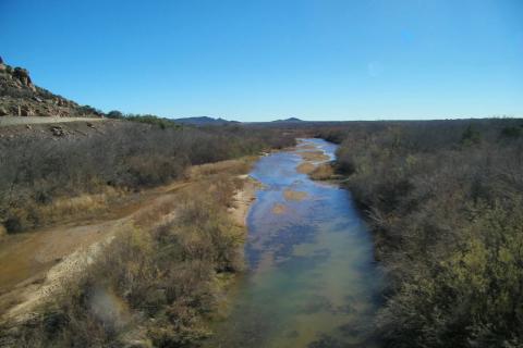 This is a portion of the North Fork Red River near Quartz Mountain. PROVIDED