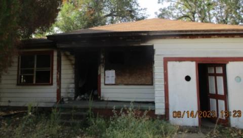 This fire-damaged house at 2324 SW Cornell Avenue in Lawton has been added to City Hall’s list of properties deemed to be a dilapidated and dangerous nuisance subject to demolition at the Lawton owner’s expense. The structure is an example of blight and is not habitable, Neighborhood Services Supervisor Jon Jernigan informed the City Council. PROVIDED