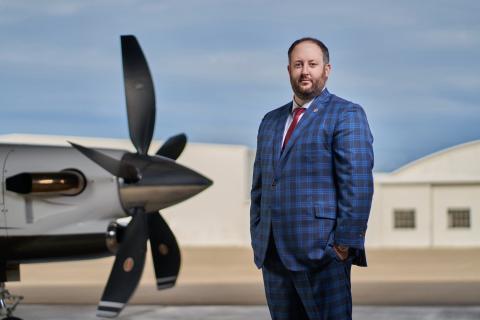 Hugh Scott Jr. | Southwest Ledger  /  Comanche County Commissioner Josh Powers (District 3) becomes the commission chair during the Jan. 2, 2024, meeting.