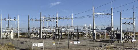 The growth of data centers and artificial intelligence has resulted in a marked increase in electricity usage supplied from power sources such as this Public Service Co. of Oklahoma substation Mike Hixson | Southwest Ledger