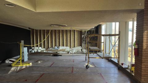 Interior renovations at McMahon Memorial Auditorium, to install a new HVAC system, have begun. The auditorium will remain closed for the next four months. City of Lawton