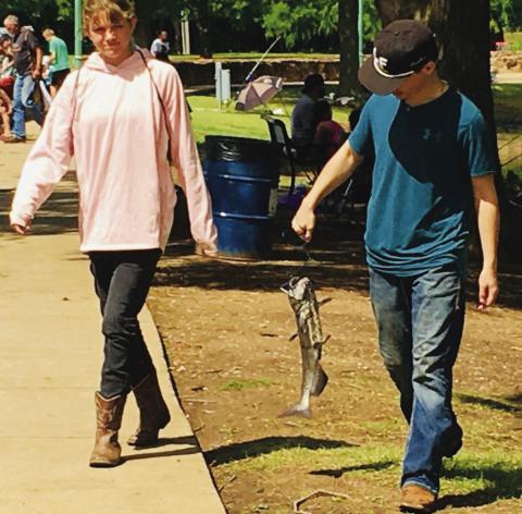 Chickasha Elks Lodge annual kids fishing derby June 7 attracts throng of anglers