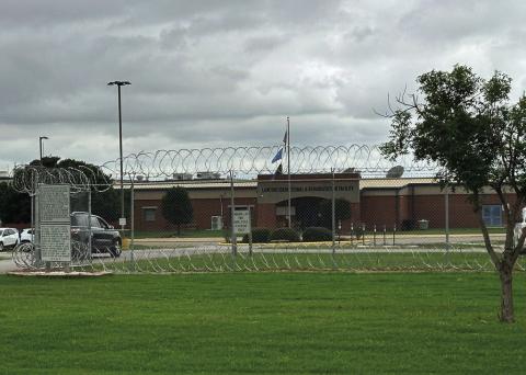 Lawton Correctional &amp; Rehabilitation Facility as seen on July 6, 2025. Now placed under the Oklahoma Department of Corrections and renamed Red Rock Correctional Center, the Lawton facility houses up to 2,600 inmates. File Photo