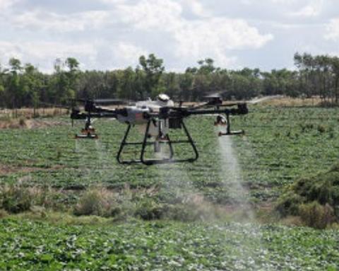 Agri Spray Drones improve spraying efficiency