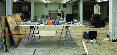 Renovations continue at the Patterson Community Center in Lawton